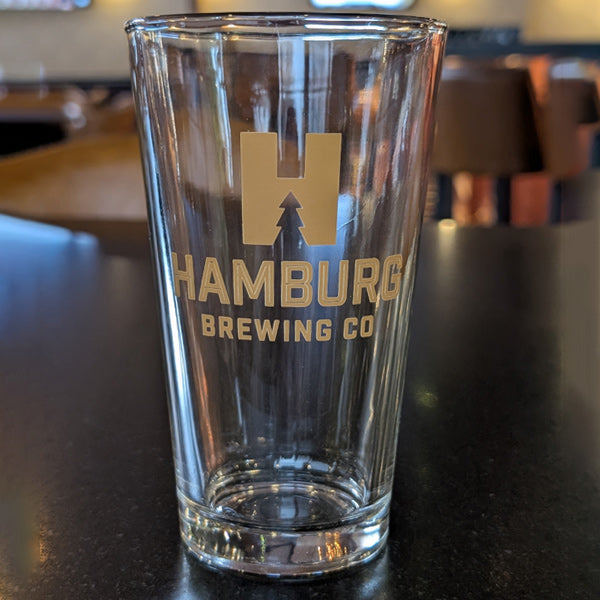 New Logo Pint Glass