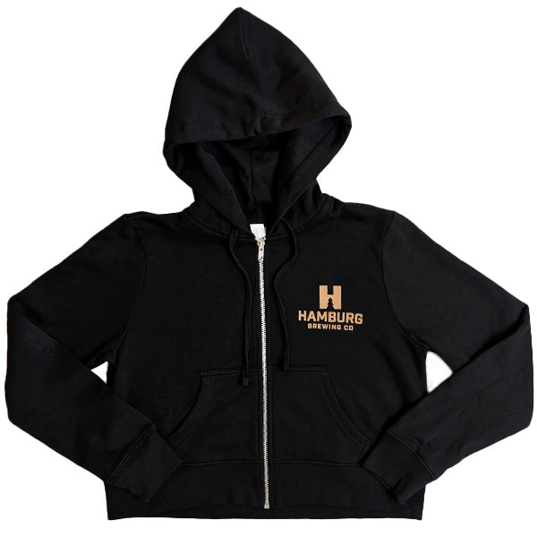 Womens Cropped Zip Up – Hamburg Brewing Company