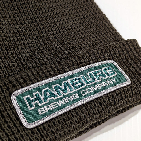 Waffle Knit Beanie Hat